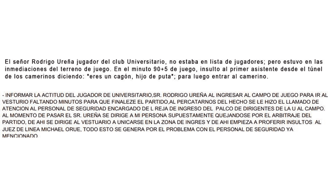 Rodrigo Ureña, Universitario de Deportes