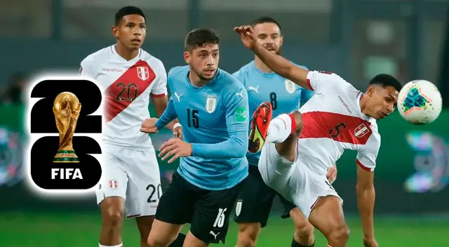 Uruguay y Perú juegan por las Eliminatorias 2026 en Montevideo.