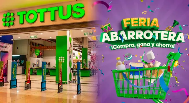 Los clientes de Tottus pueden acceder a grandes ofertas hasta el 10 de septiembre. Los clientes de Tottus pueden acceder a grandes ofertas hasta el 10 de septiembre.