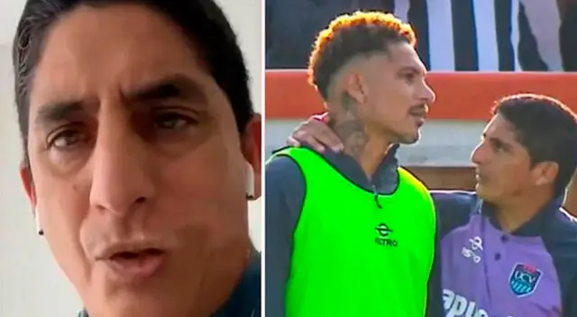 Chicho Salas no calló tras polémica con Paolo Guerrero en César Vallejo.