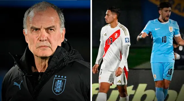 Marcelo Bielsa quedó encandilado con futbolista en el Uruguay vs. Perú Marcelo Bielsa quedó encandilado con futbolista en el Uruguay vs. Perú