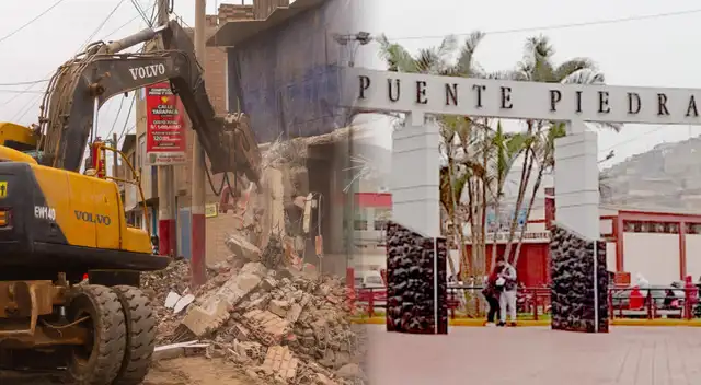 La Municipalidad de Punte Piedra recuperó importante avenida del distrito.
