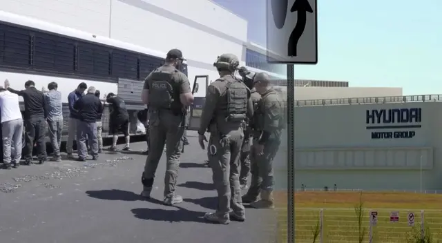 La redada en la fábrica de baterías cerca de Savannah dejó 475 trabajadores detenidos.