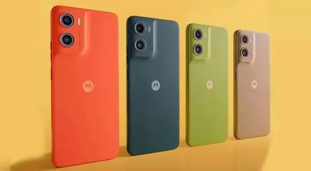 El Motorola G06 Power es un teléfono barato que tiene bateria de 7000 mah y pantalla HD de 6.88 pulgadas.