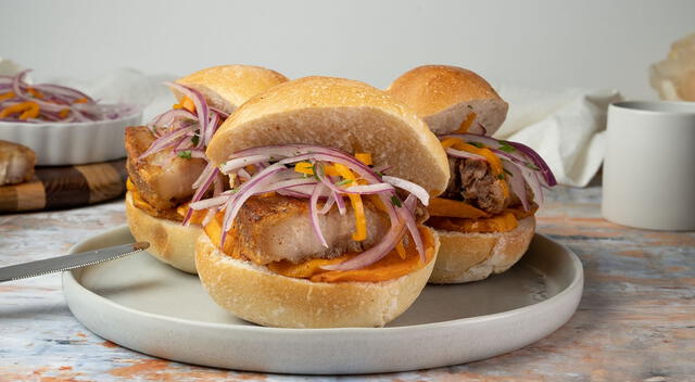 pan con chicharrón