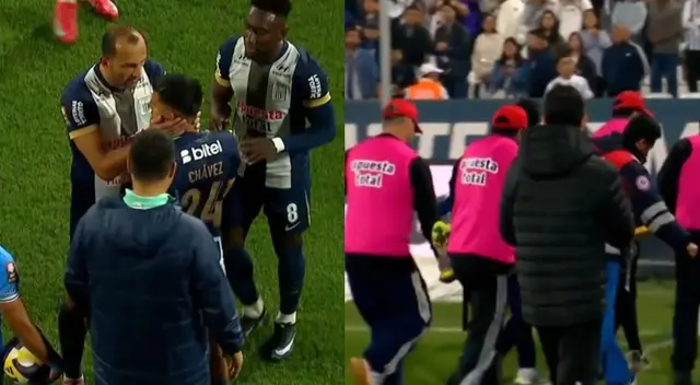 Gianfranco Chávez preocupó durante el Alianza Lima vs Garcilaso.