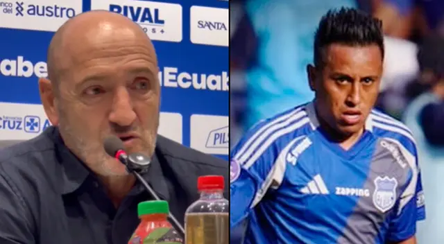 Guillermo Duró se refirió a Christian Cueva tras el Emelec vs Barcelona SC.