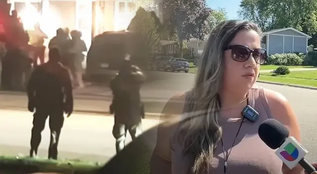 Agentes del ICE ingresaron a una vivienda en Illinois.