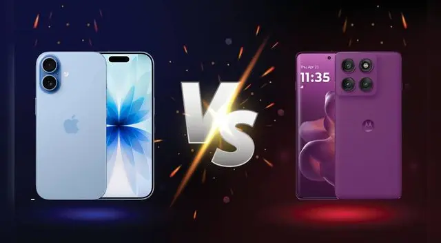 Conoce las características, diferencias y similitudes entre el iPhone 17 de Apple y Motorola Edge 60 Pro.