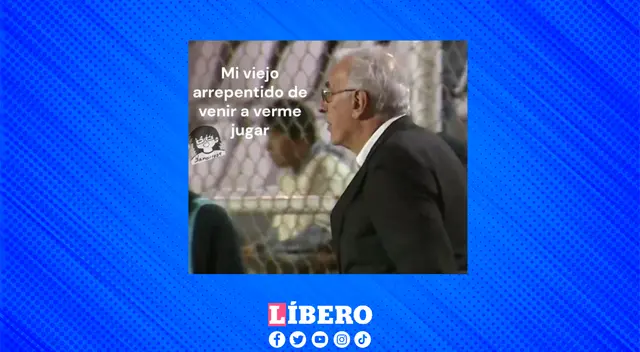 La frase del Nono durante el segundo tiempo. La frase del Nono durante el segundo tiempo.