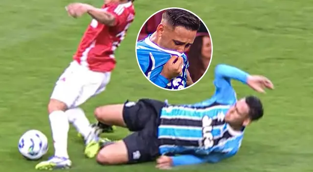 Erick Noriega cometió dos penales en Gremio.