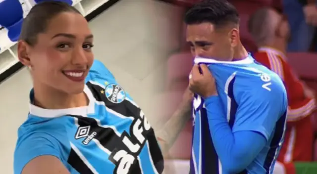 Esposa de Erick Noriega muestra mensajes que recibió tras el partido de Gremio.