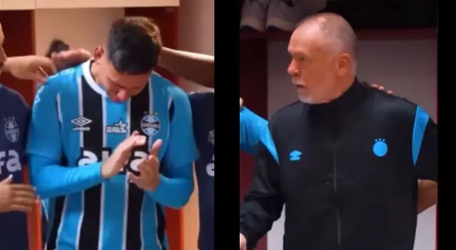 Mano Menezes habló sobre Erick Noriega dentro del vestuario de Gremio.