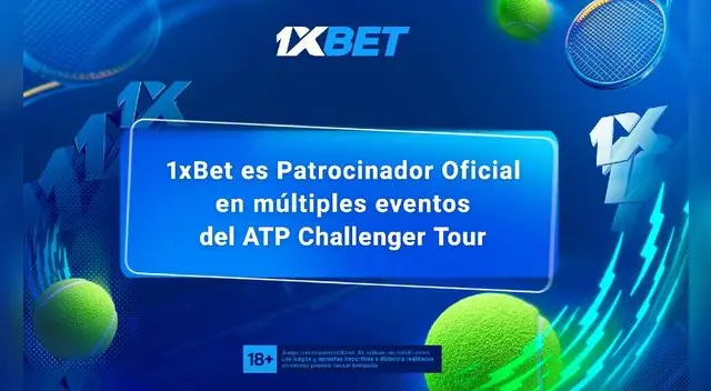1xBet firma un acuerdo exclusivo con el ATP Challenger Tour, asegurando su presencia en 36 torneos. Fuente: Difusión. 1xBet firma un acuerdo exclusivo con el ATP Challenger Tour, asegurando su presencia en 36 torneos. Fuente: Difusión.