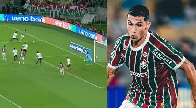 Kevin Serna apareció así en el Fluminense vs Lanús. Kevin Serna apareció así en el Fluminense vs Lanús.