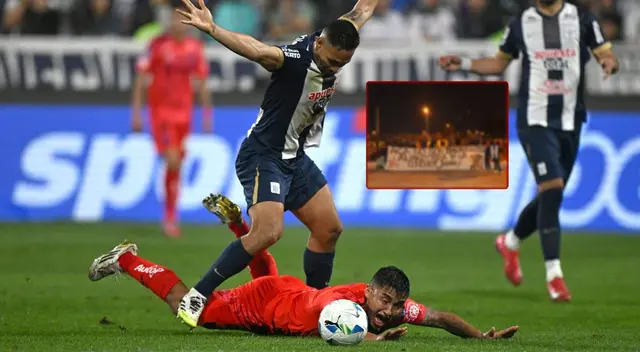 Hinchada de la U de Chile y su fuerte mensaje a Alianza Lima. Hinchada de la U de Chile y su fuerte mensaje a Alianza Lima.