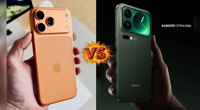 Estas son las características, diferencias y similitudes entre el Xiaomi 17 Pro Max y el iPhone 17 Pro Max de Apple. Estas son las características, diferencias y similitudes entre el Xiaomi 17 Pro Max y el iPhone 17 Pro Max de Apple.