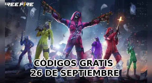 Canjea los códigos GRATIS de Free Fire para este viernes 26 de septiembre de 2025. Canjea los códigos GRATIS de Free Fire para este viernes 26 de septiembre de 2025.