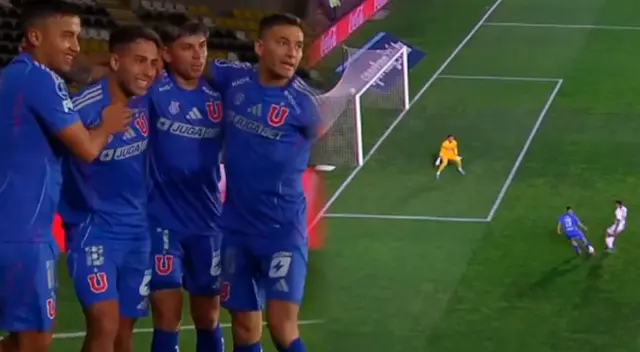 Lucas Assadi marcó el 1-0 de U de Chile sobre Alianza Lima en Coquimbo por Copa Sudamericana 2025.