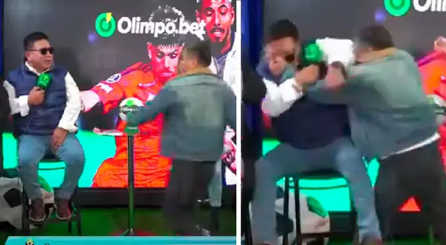 Silvio Valencia y 'Chevaristo' se fueron a los golpes en vivo Silvio Valencia y 'Chevaristo' se fueron a los golpes en vivo