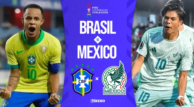 Brasil y México se ven las caras en el debut de ambos por el Mundial Sub 20 Chile 2025. Brasil y México se ven las caras en el debut de ambos por el Mundial Sub 20 Chile 2025.