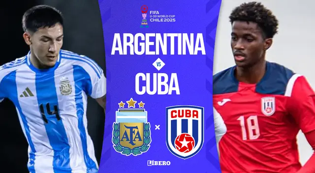 Argentina y Cuba debutan en el Mundial Sub 20.