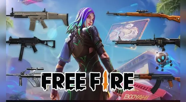 Conoce las mejores armas y Skins para ganar tu partida de Free Fire.