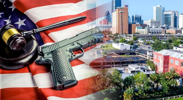 Florida autoriza el porte abierto de armas.