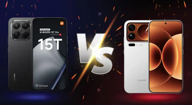 Conoce las características, diferencias y similitudes entre el Xiaomi 15T Pro y Xiaomi 17 Pro 5G.