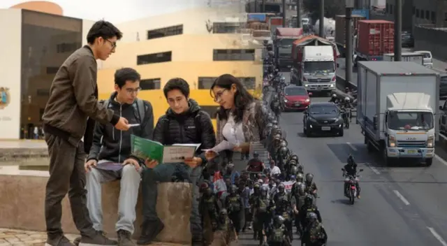 Universidades peruanas que han suspendido clases por paro de transportistas