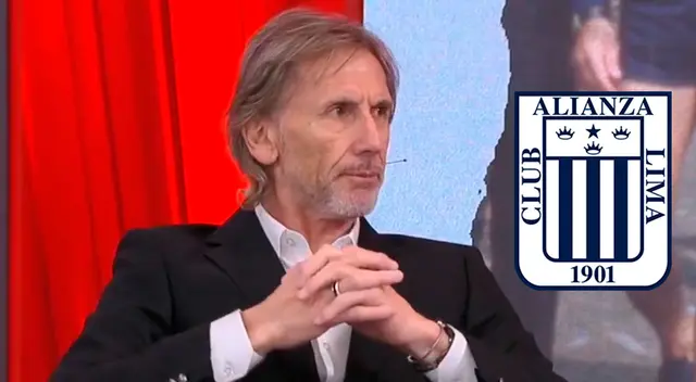 Ricardo Gareca no dudó en elogiar a campeón con Alianza Lima