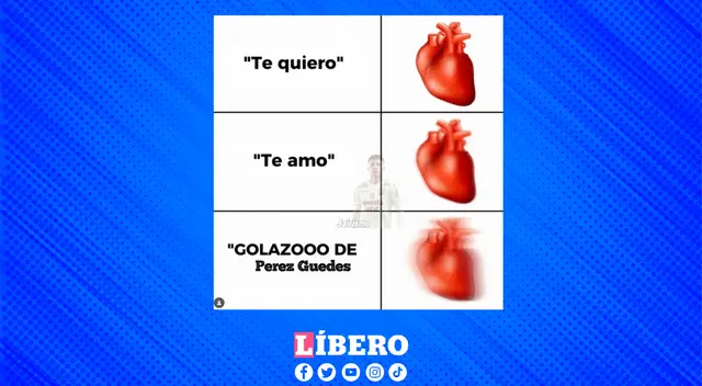 El corazón de todos los merengues con el gol de Peréz.