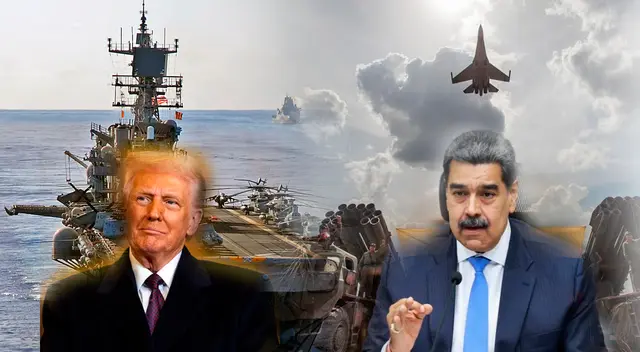 EE. UU. despliega fuerza naval en el Caribe y Venezuela se prepara.