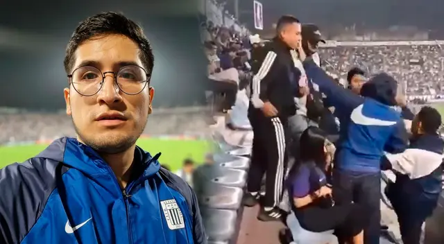 El streamer blanquiazul fue agredido en el último partido de Alianza Lima vs Atlético Grau.
