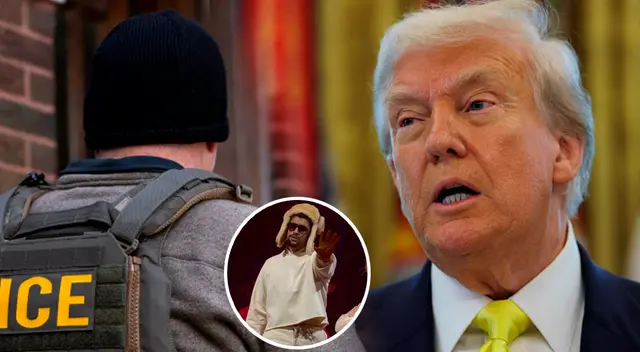 La dura medida de Trump contra los latinos al enterarse que Bad Bunny estará en el Super Bowl.