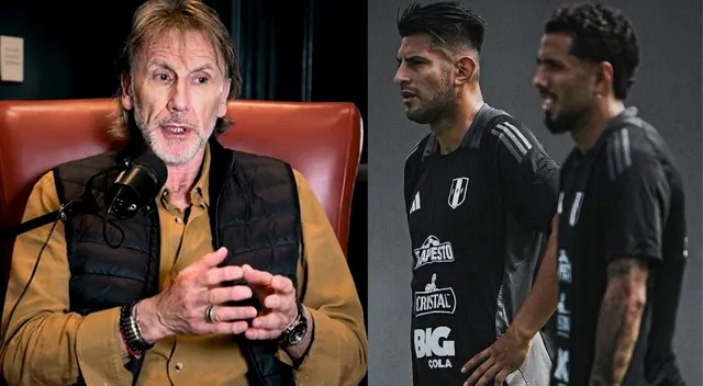Ricardo Gareca dio fuerte crítica a los jugadores de la selección peruana que vivieron a la Liga 1
