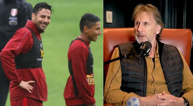 Ricardo Gareca se pronunció sobre Claudio Pizarro.
