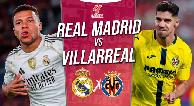 Real Madrid vs Villareal jugarán por la fecha 8 de LaLiga EA Sports
