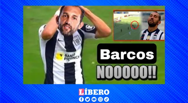 Hernán Barcos fue expulsado en el segundo tiempo.