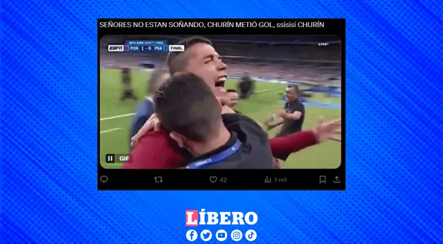 Los memes se enfocaron en el gol de Diego Churín.