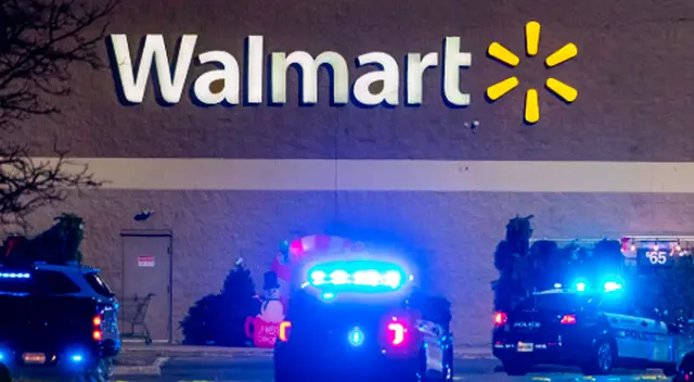 Policía de este estado de EE. UU. acabó con la vida de un sospechoso de robo frente a Walmart.