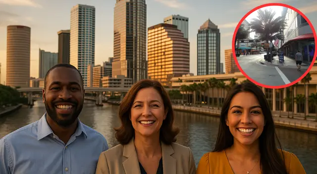Tampa lidera el aumento de ingresos familiares en EE. UU.