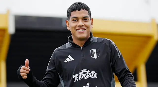 Joao Grimaldo se ha unido a los entrenamientos de la selección peruana mientras atraviesa un gran momento.