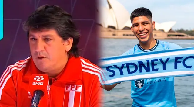 Jean Ferrari se refirió a la llegada de Piero Quispe a Sydney FC de Australia.
