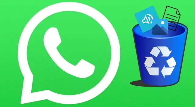 La papelera de WhatsApp almacena archivos 'basura' y si deseas liberar espacio deberás eliminarlos todos.
