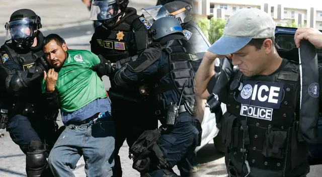 ICE efectúa operativos en todo Estados Unidos.