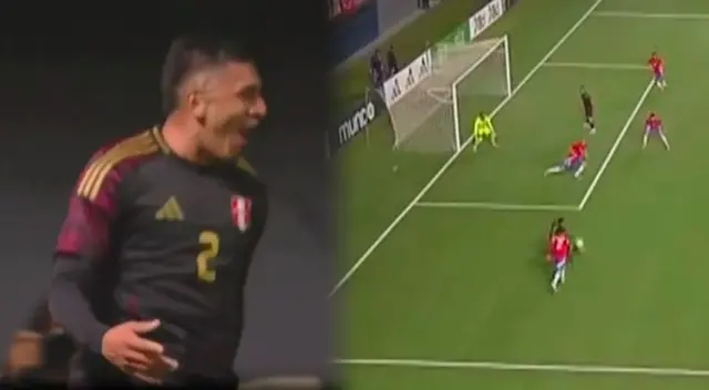 César Inga anotó su primer gol con la selección peruana ante Chile con una exquisita definición. César Inga anotó su primer gol con la selección peruana ante Chile con una exquisita definición.