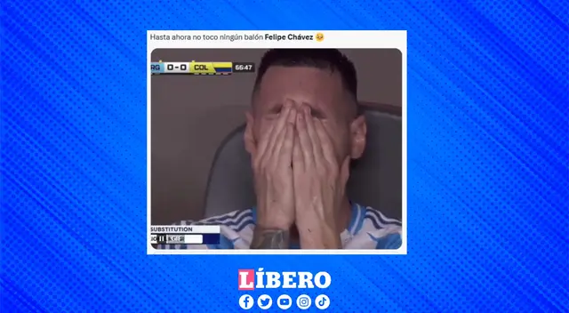 Felipe Chávez víctima de memes tras el Perú vs Chile Felipe Chávez víctima de memes tras el Perú vs Chile