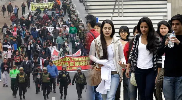 El paro nacional del 15 de octubre generó que universidades suspendan sus clases.