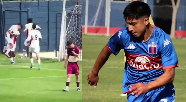 Marcos Rivas, jugador de nacionalidad peruana y argentina, le anotó doblete a River Plate
